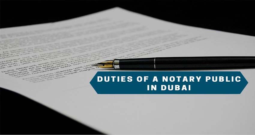 The Duties of Public Notary